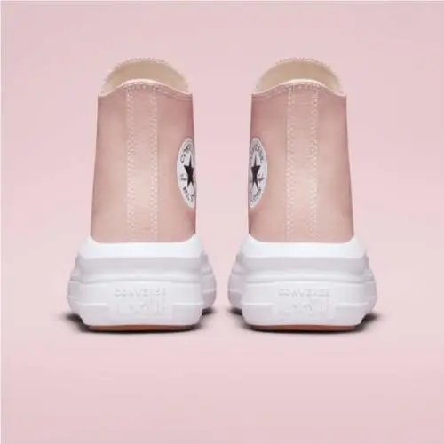 Converse shoes - Chuck Taylor All Star Move Hi - A01369C - Stone Mauve / White 2