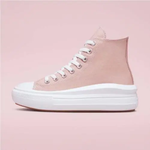 Converse shoes - Chuck Taylor All Star Move Hi - A01369C - Stone Mauve / White 3