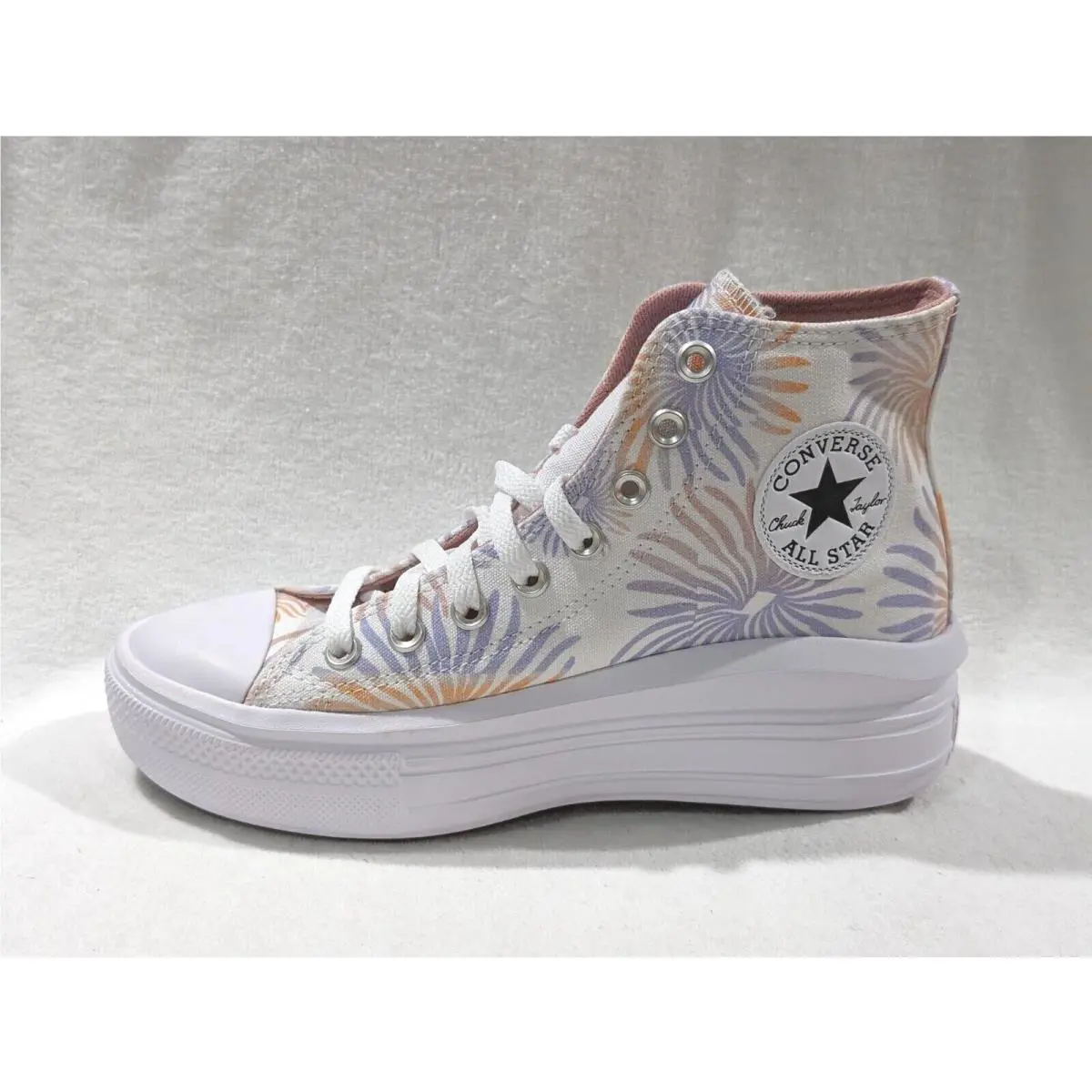 Converse shoes - Converse CTAS Move Hi - CTAS Move - A06672C - White/Multicolor 4