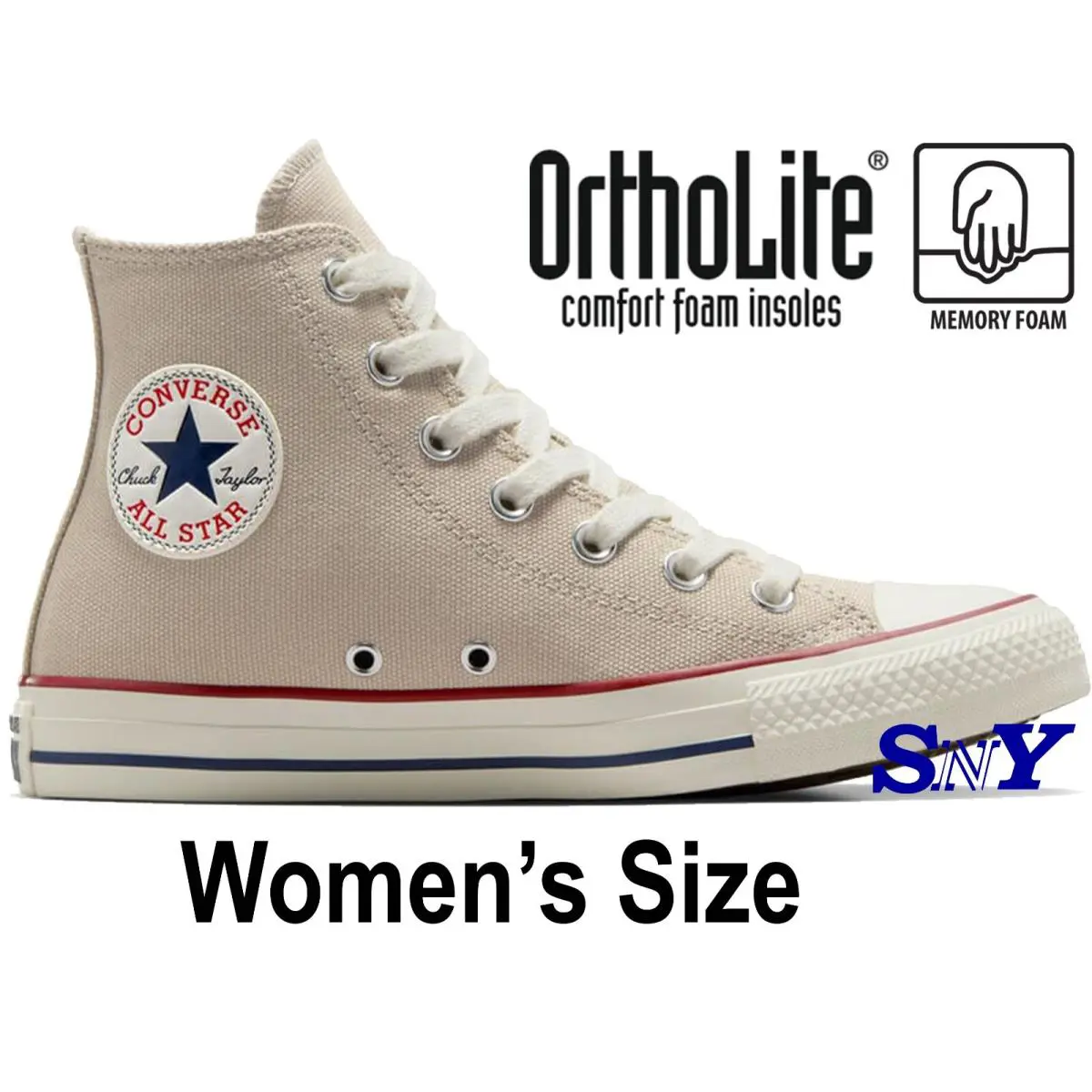Converse Women`s Chuck Taylor All Star Hi Ctas Sport Shoes Canvas Upper