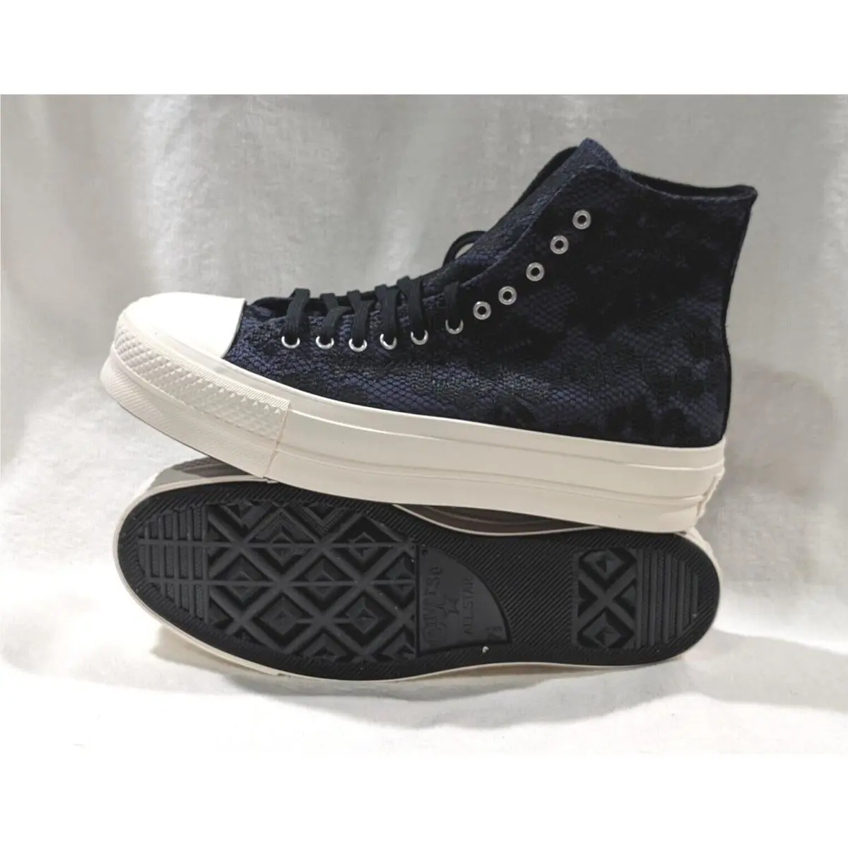 Converse shoes - Converse CTAS Lift Hi - CTAS Lift - A08000C - Purple/Black 1