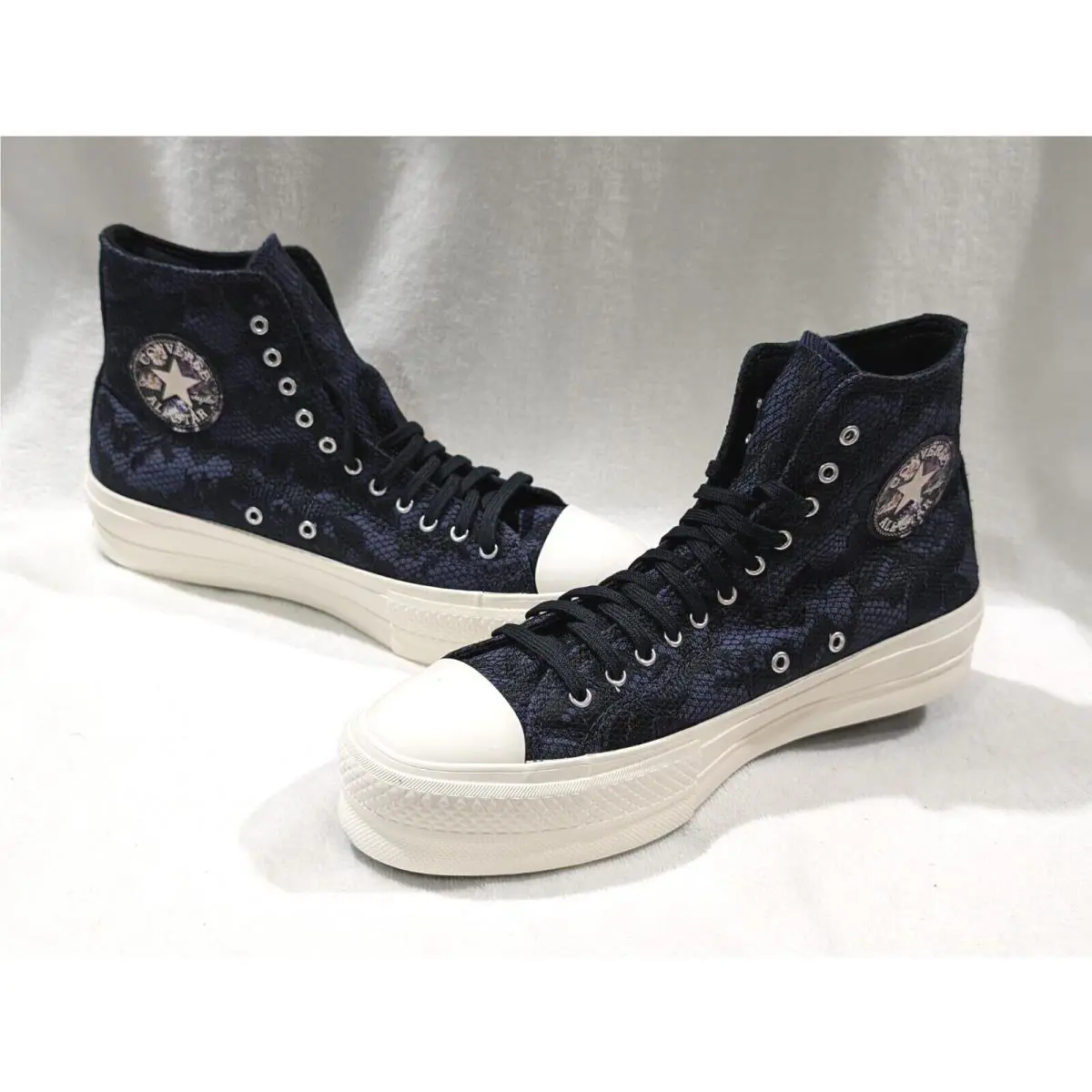 Converse shoes - Converse CTAS Lift Hi - CTAS Lift - A08000C - Purple/Black 9