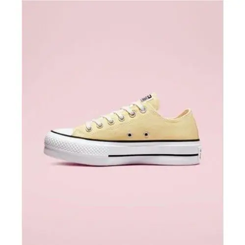 Converse shoes - Converse Chuck Taylor Lift Ox Low - A00560F - Yellow, Manufacturer: Lemon Drop/Black/White 0