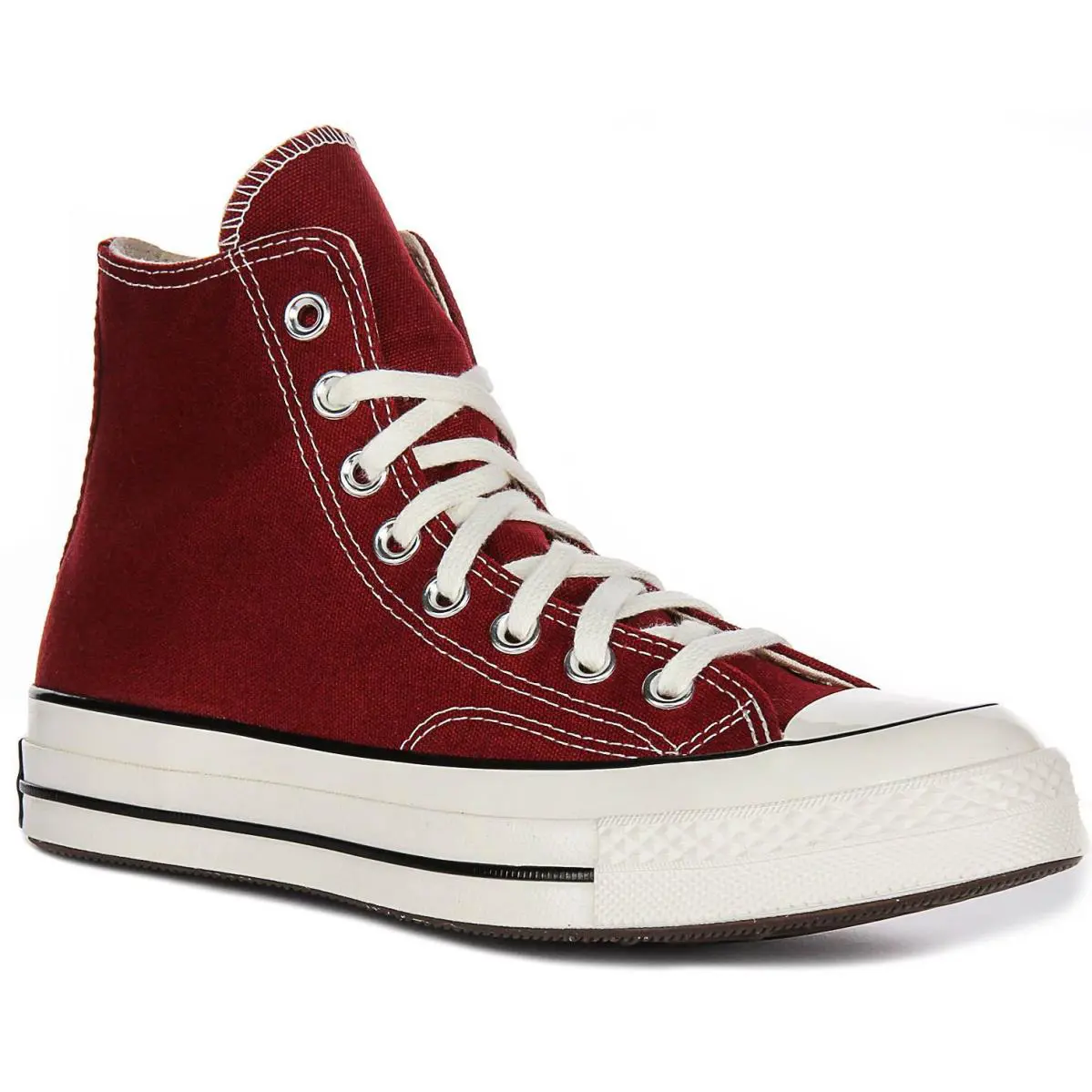 Converse A10523C Chuck 70 Hi Red Fresh Womens Sneakers In Dark Red US 5 - 11 - DARK RED
