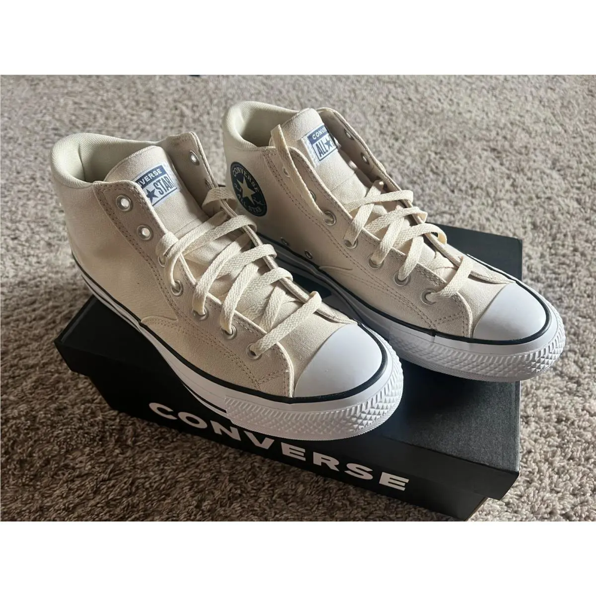 Converse shoes - Natural Ivory 4