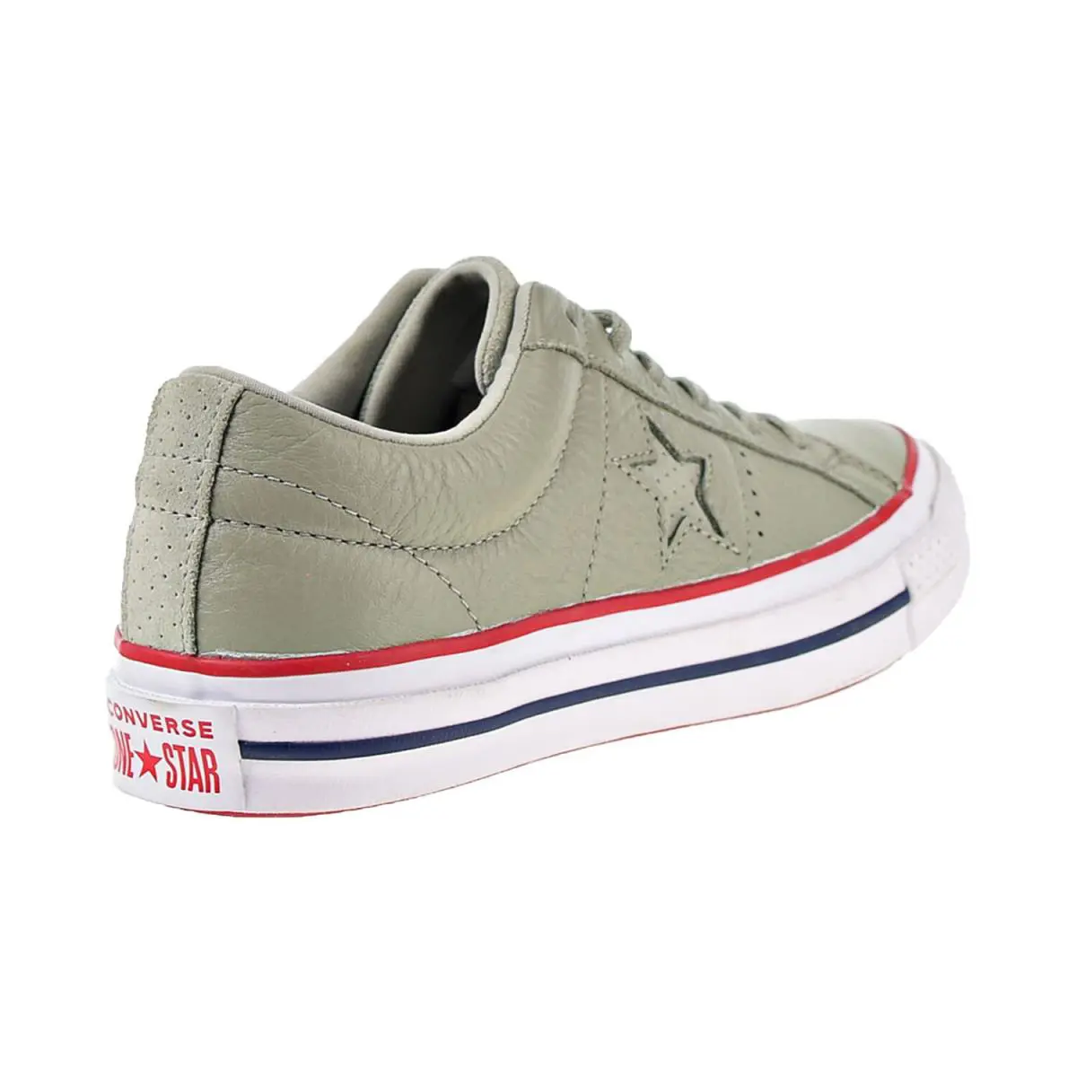 Converse shoes - Surplus Sage-Gym Red-White 1