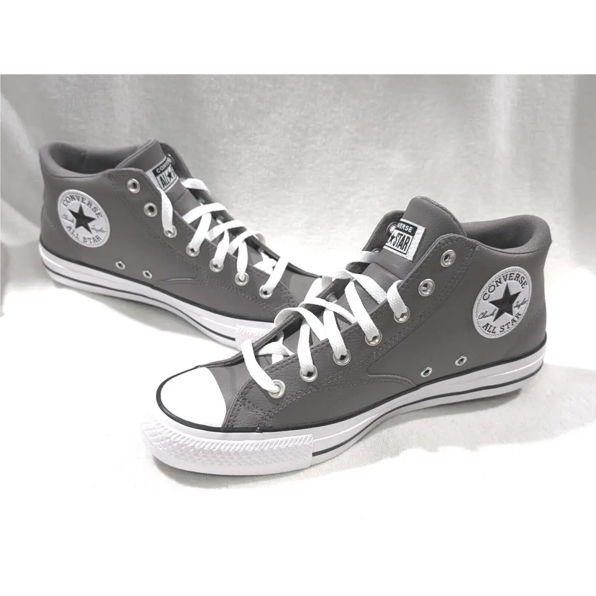 Converse shoes - Converse CTAS Malden Street Mid - A04574C - Grey/White 8