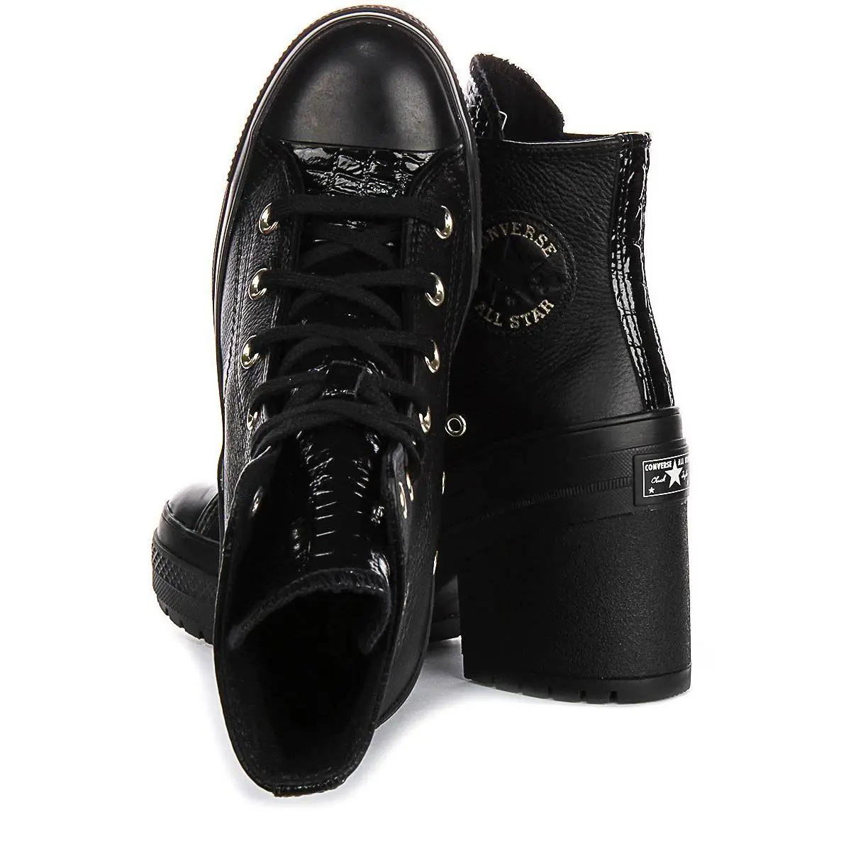 Converse shoes - BLACK GOLD 2