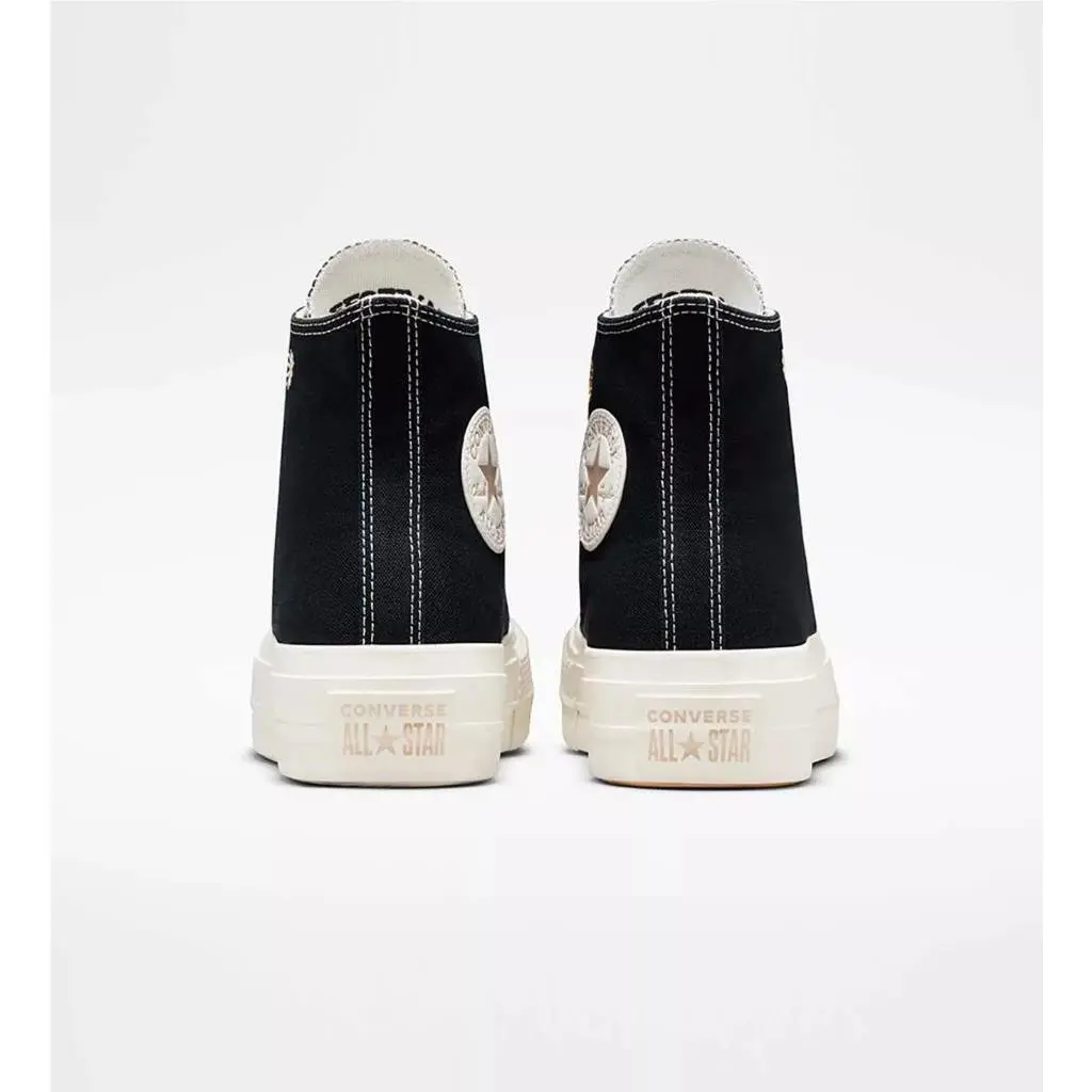 Converse shoes - Converse Chuck Taylor All Star Lift Hi Top - A06115C - Black, Manufacturer: Black/Egret/Light Gold 2