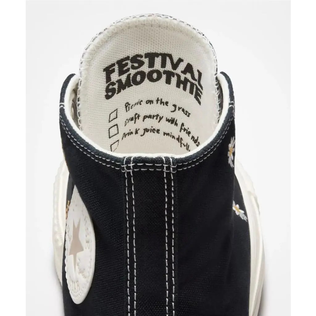 Converse shoes - Converse Chuck Taylor All Star Lift Hi Top - A06115C - Black, Manufacturer: Black/Egret/Light Gold 4