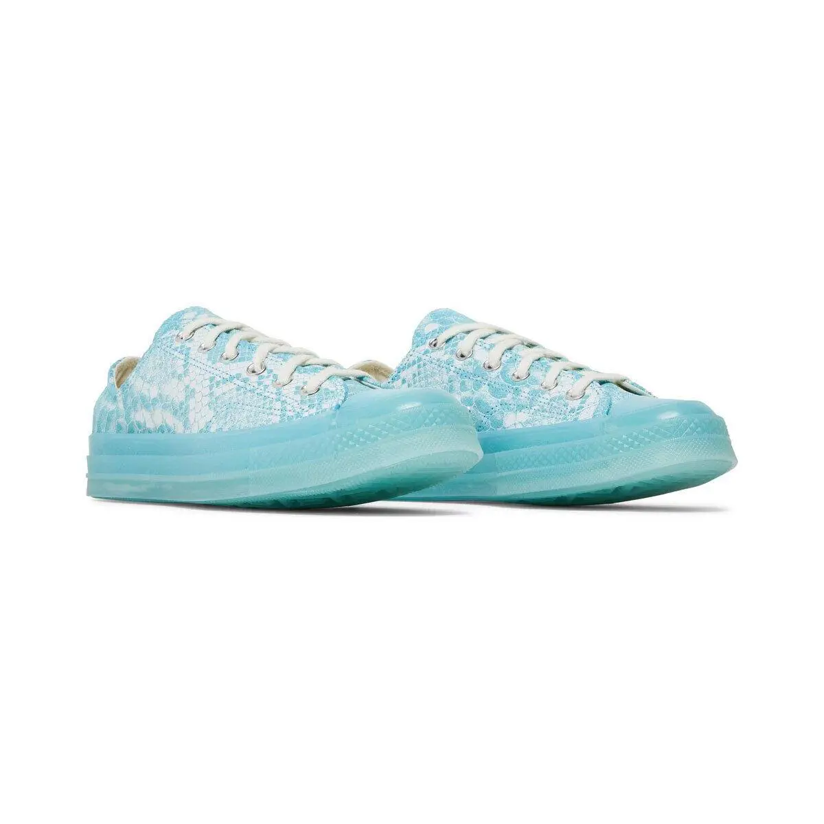 Converse shoes - 173190C - 173190C - Vintage White/ Blue Topaz/ Black 2