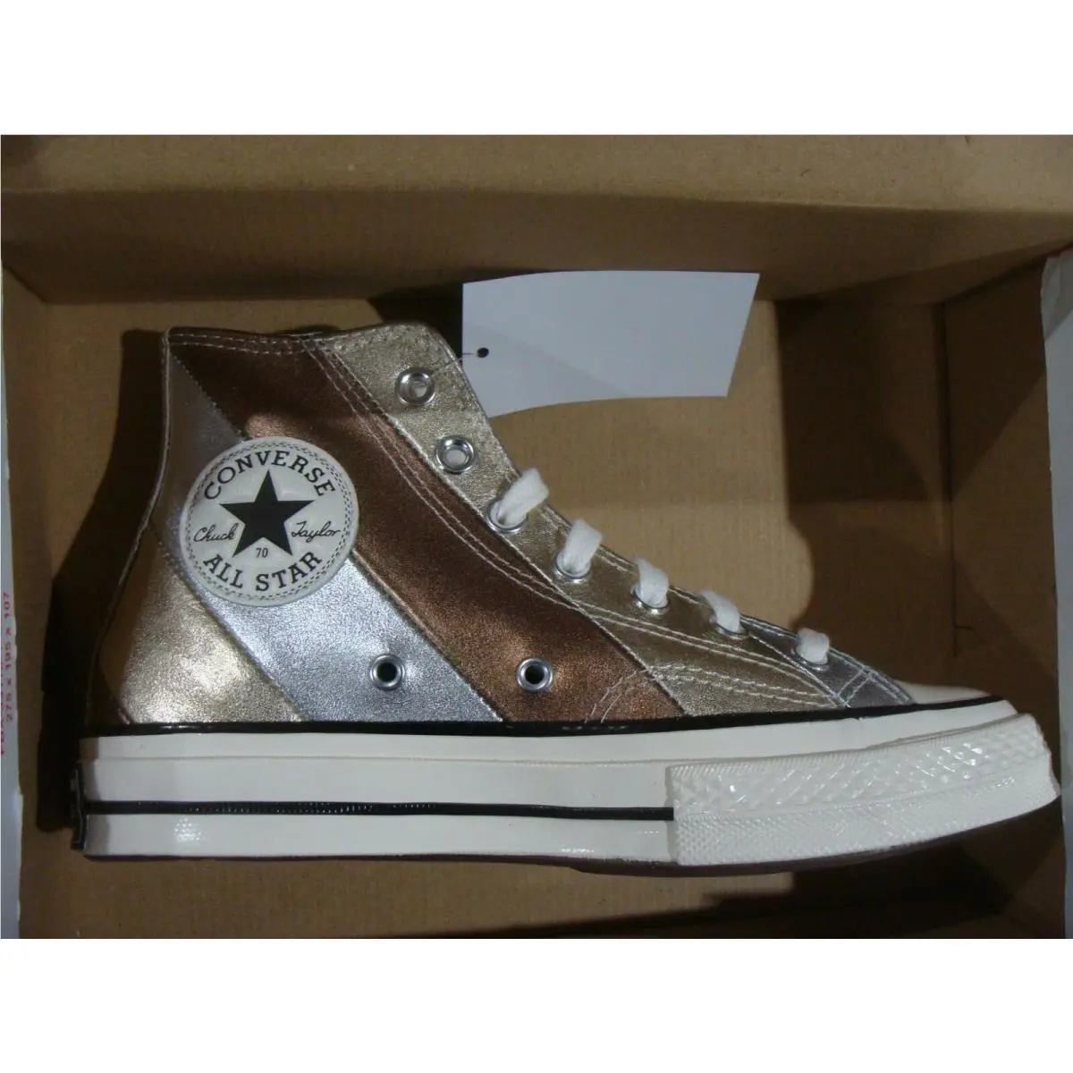 Converse shoes - Converse Chuck 70 - Chuck - 565882C - PURE SILVER/EGRET/BLACK 8
