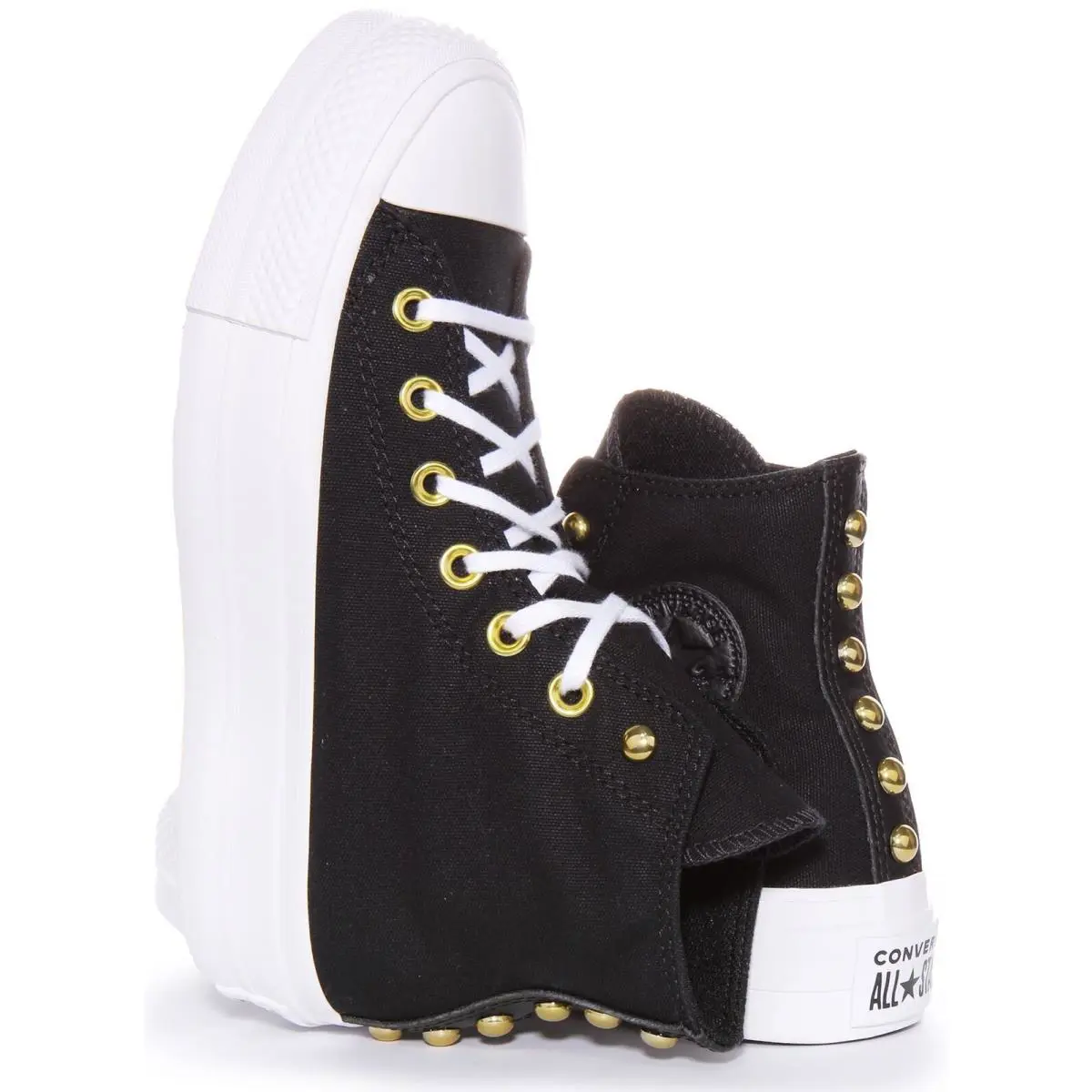 Converse shoes - BLACK GOLD 2