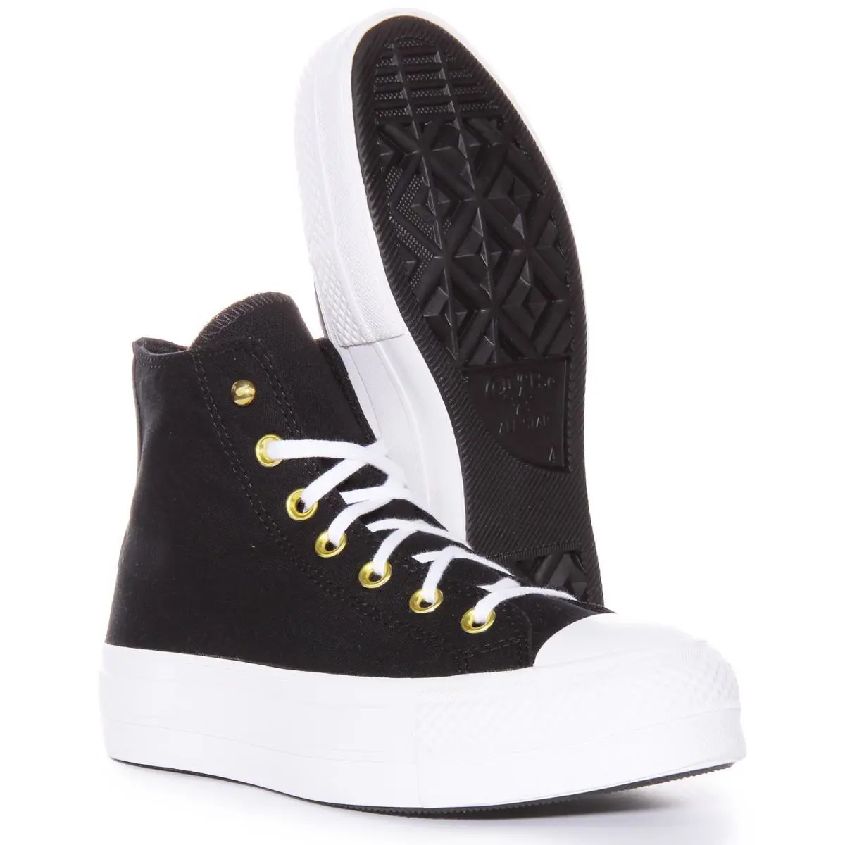 Converse shoes - BLACK GOLD 3