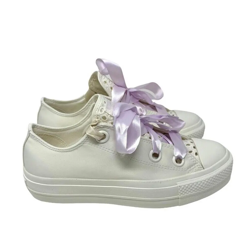 Converse shoes - Converse Chuck Taylor Lift Platform - A10301C - White 0