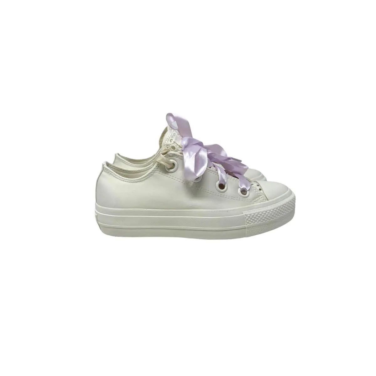 Converse shoes - Converse Chuck Taylor Lift Platform - A10301C - White 4