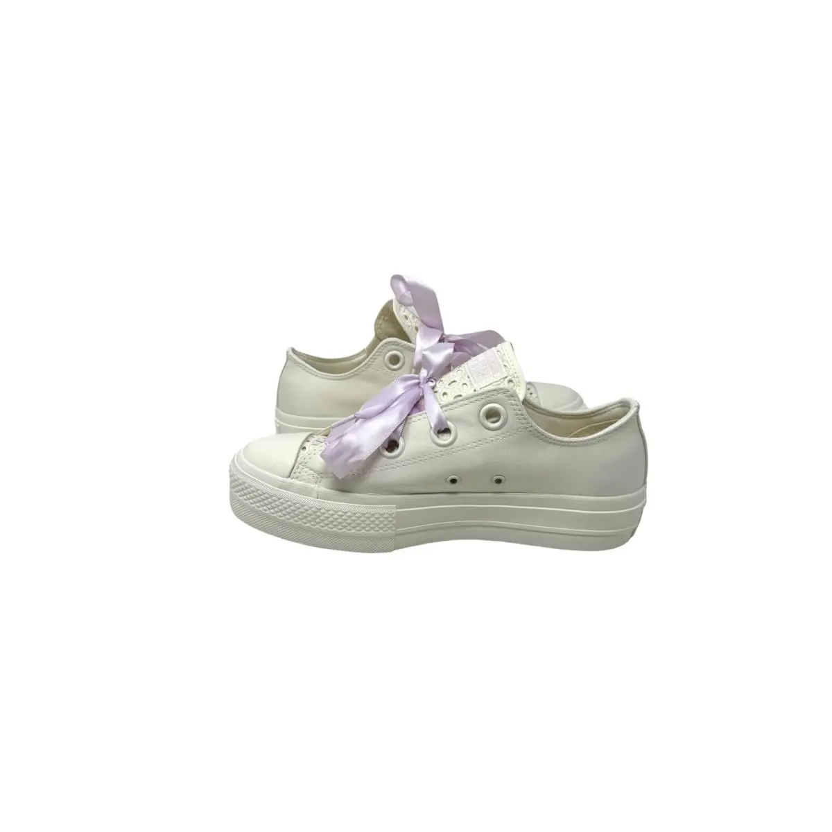 Converse shoes - Converse Chuck Taylor Lift Platform - A10301C - White 5