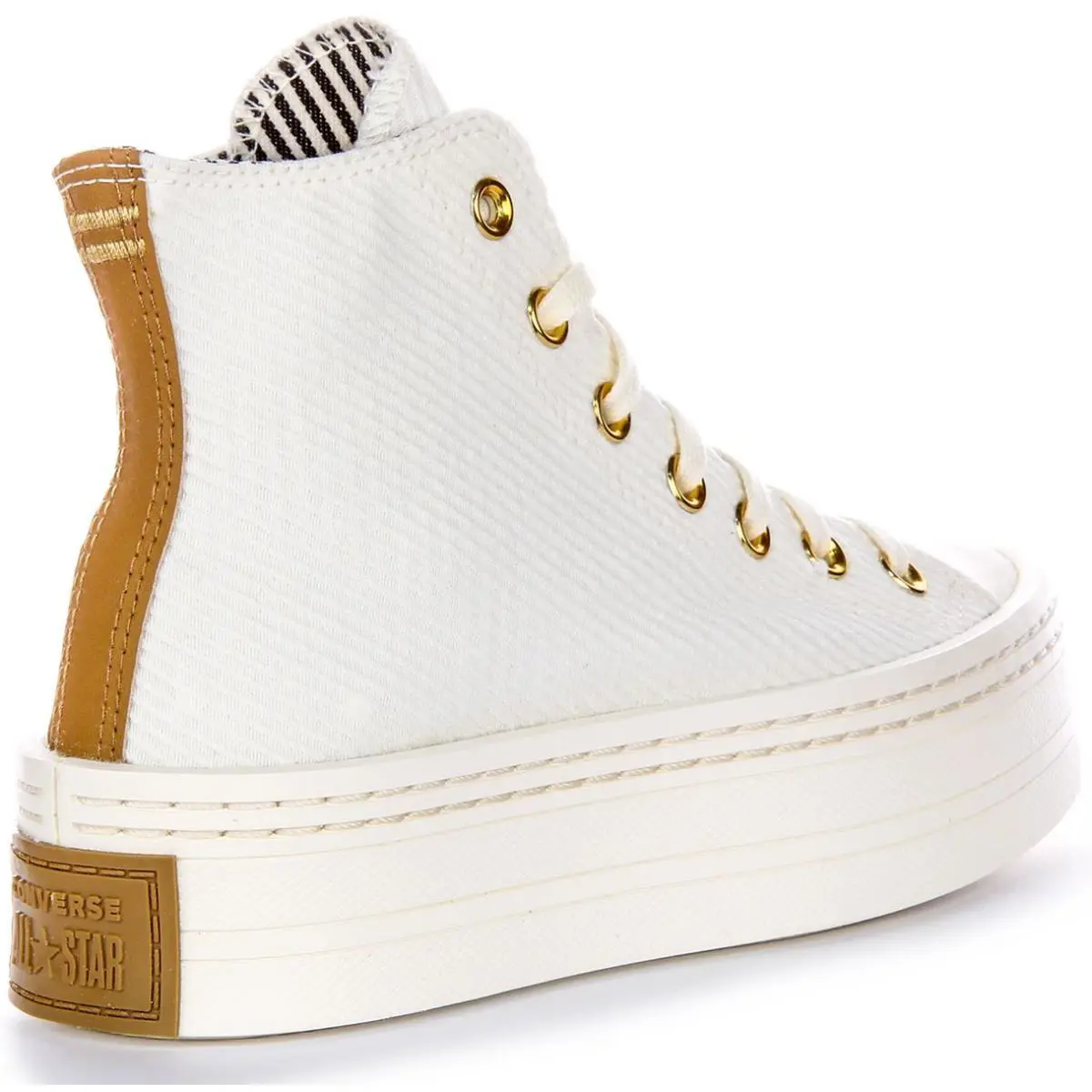 Converse shoes - WHITE GOLD 1