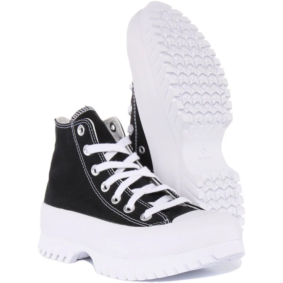 Converse shoes - BLACK WHITE 3