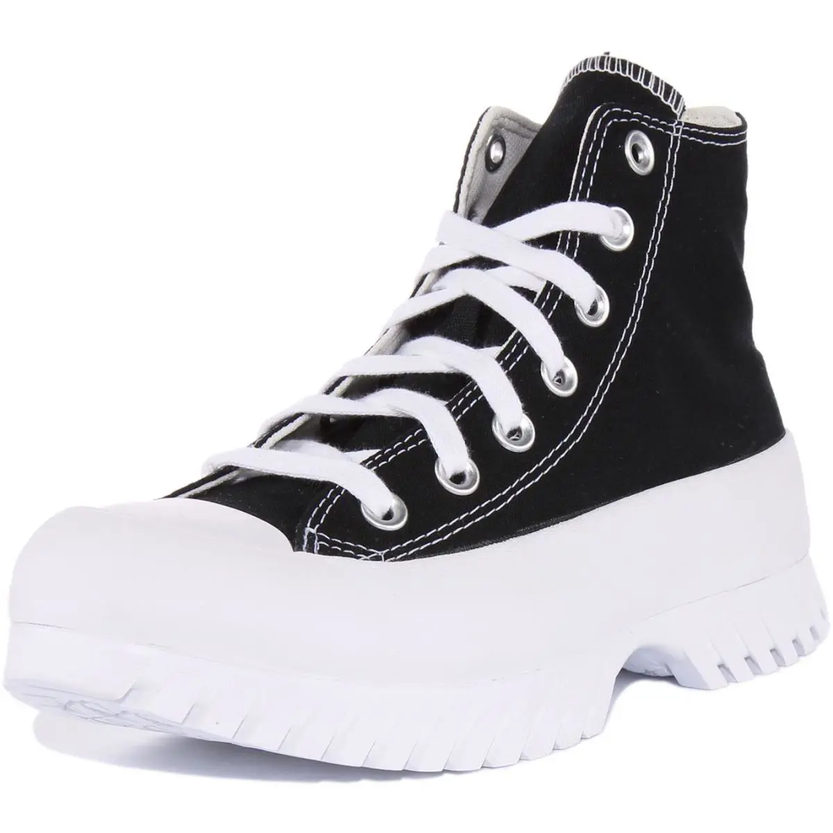 Converse shoes - BLACK WHITE 4