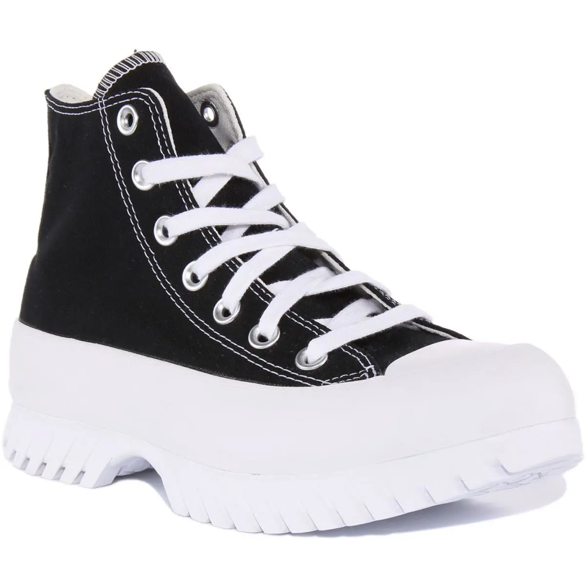 Converse shoes - BLACK WHITE 5