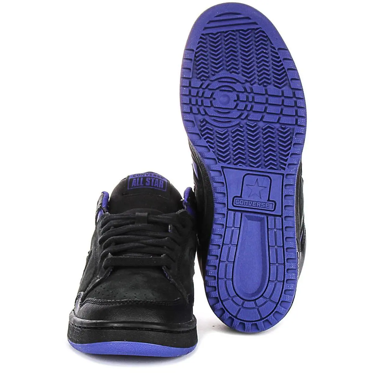 Converse shoes  - BLACK PURPLE 9
