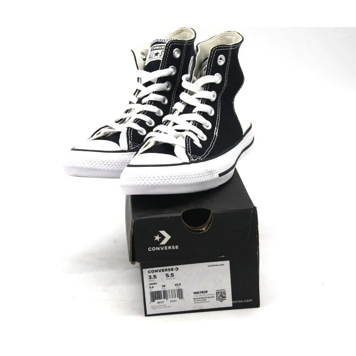 Converse shoes - Converse Chuck Taylor All Star - 166783F - BLACK/WHITE/BLACK 6