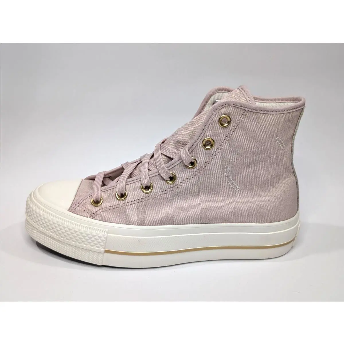 Converse shoes - Converse CTAS Lift Hi - CTAS Lift - A10431C - Flush Stone/Egret/Gold 2