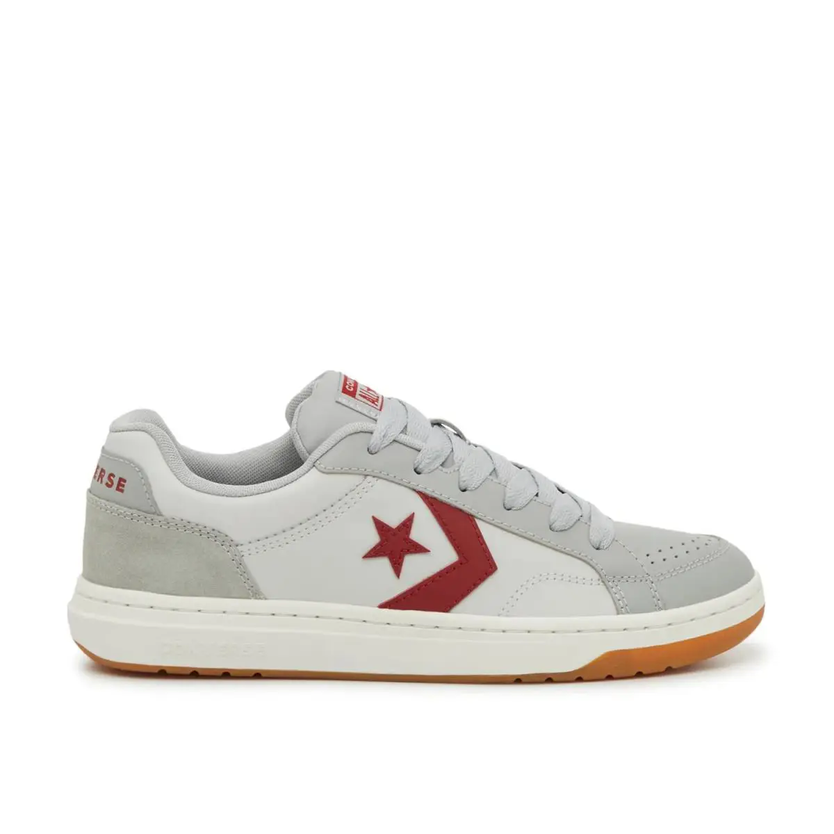 Converse shoes - Grey/Red 3
