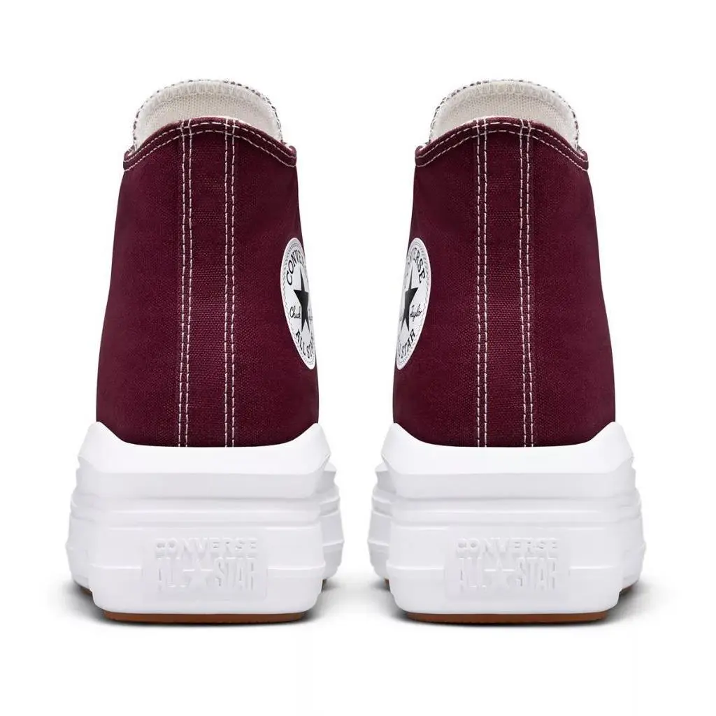 Converse shoes - Converse Chuck Taylor All-Star Move High Top - A02430C - Beetroot, Manufacturer: Beetroot/White/White 10