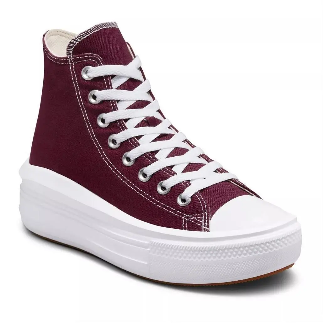 Converse shoes - Converse Chuck Taylor All-Star Move High Top - A02430C - Beetroot, Manufacturer: Beetroot/White/White 6