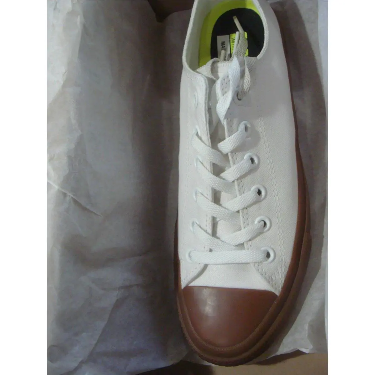 Converse shoes - White/GUM 1