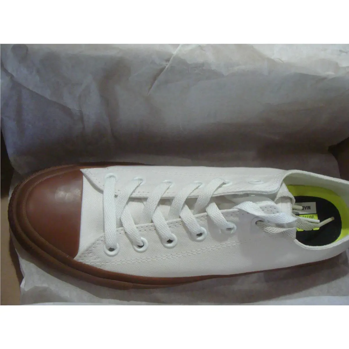 Converse shoes - White/GUM 8