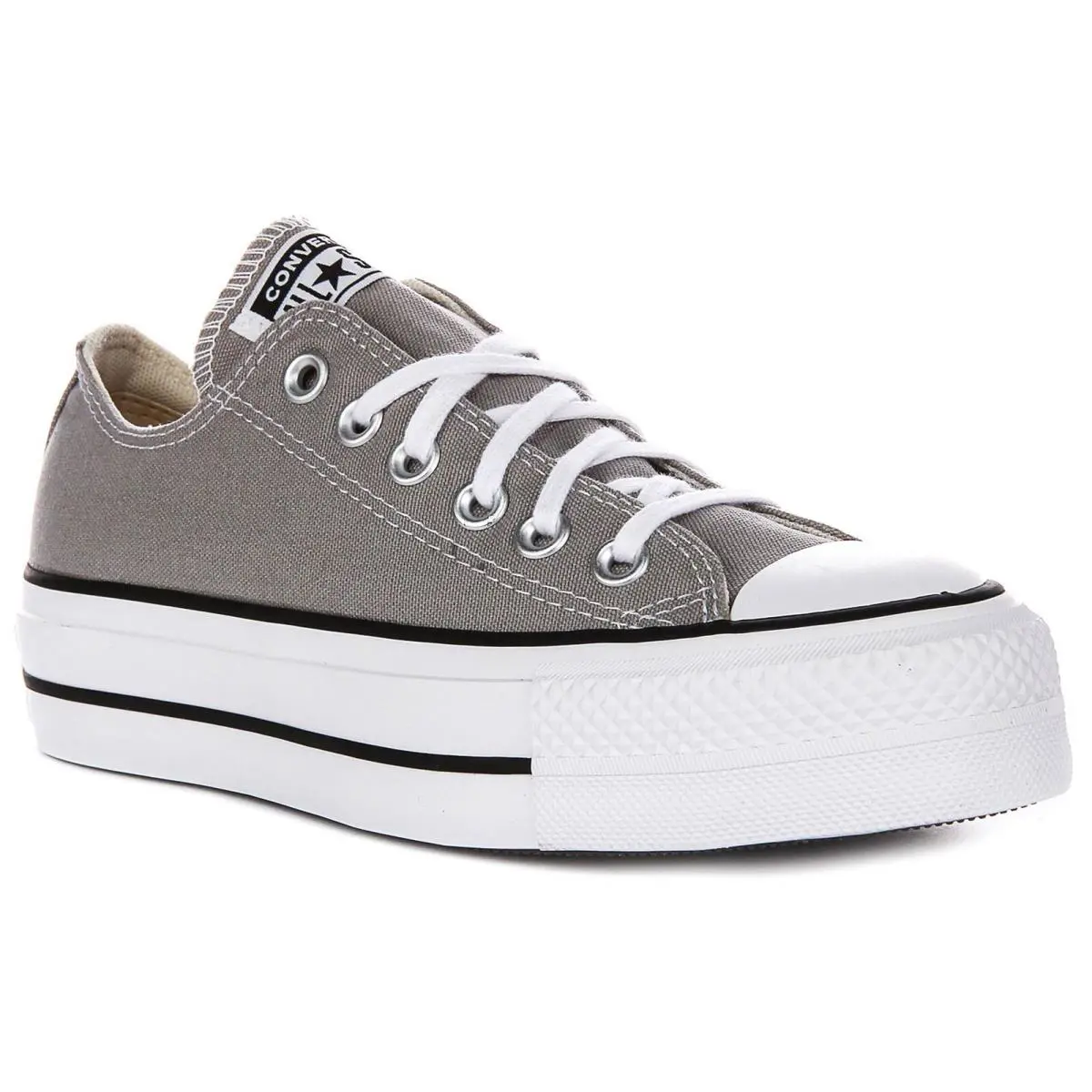 Converse A07573C All Star Lift Oxford Low Top Womens Sneakers In Grey US 5- 11 - GREY