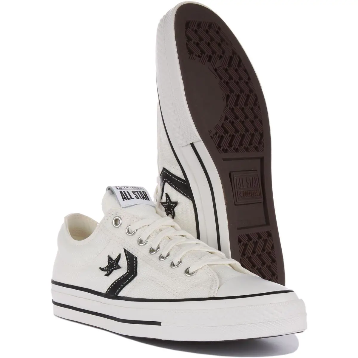 Converse shoes - WHITE BLACK 3