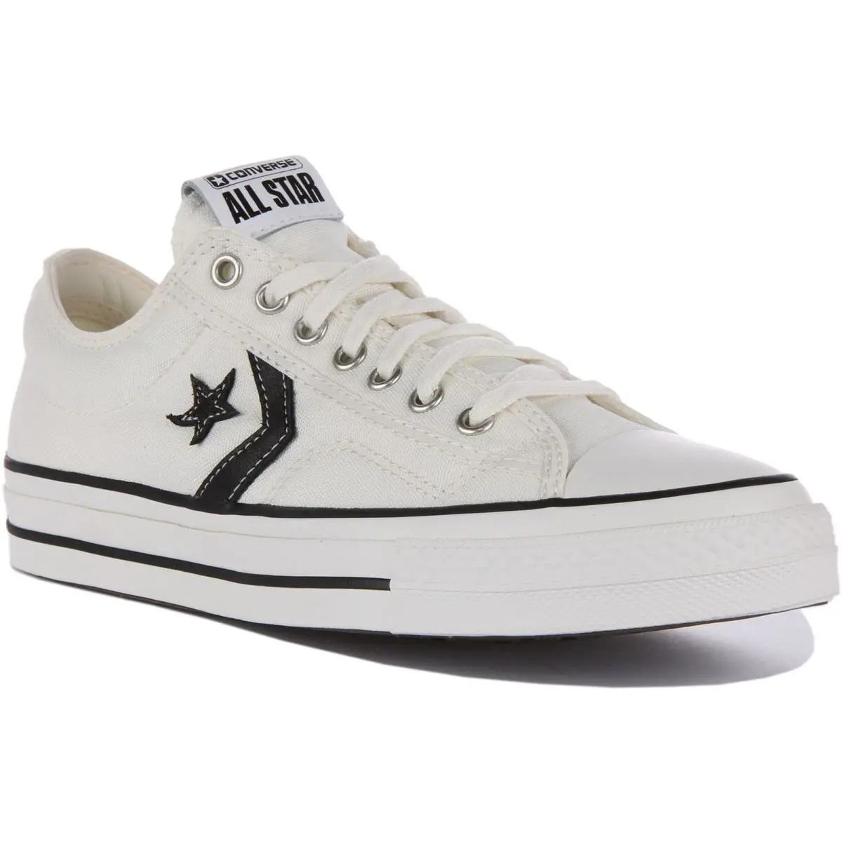 Converse shoes - WHITE BLACK 5