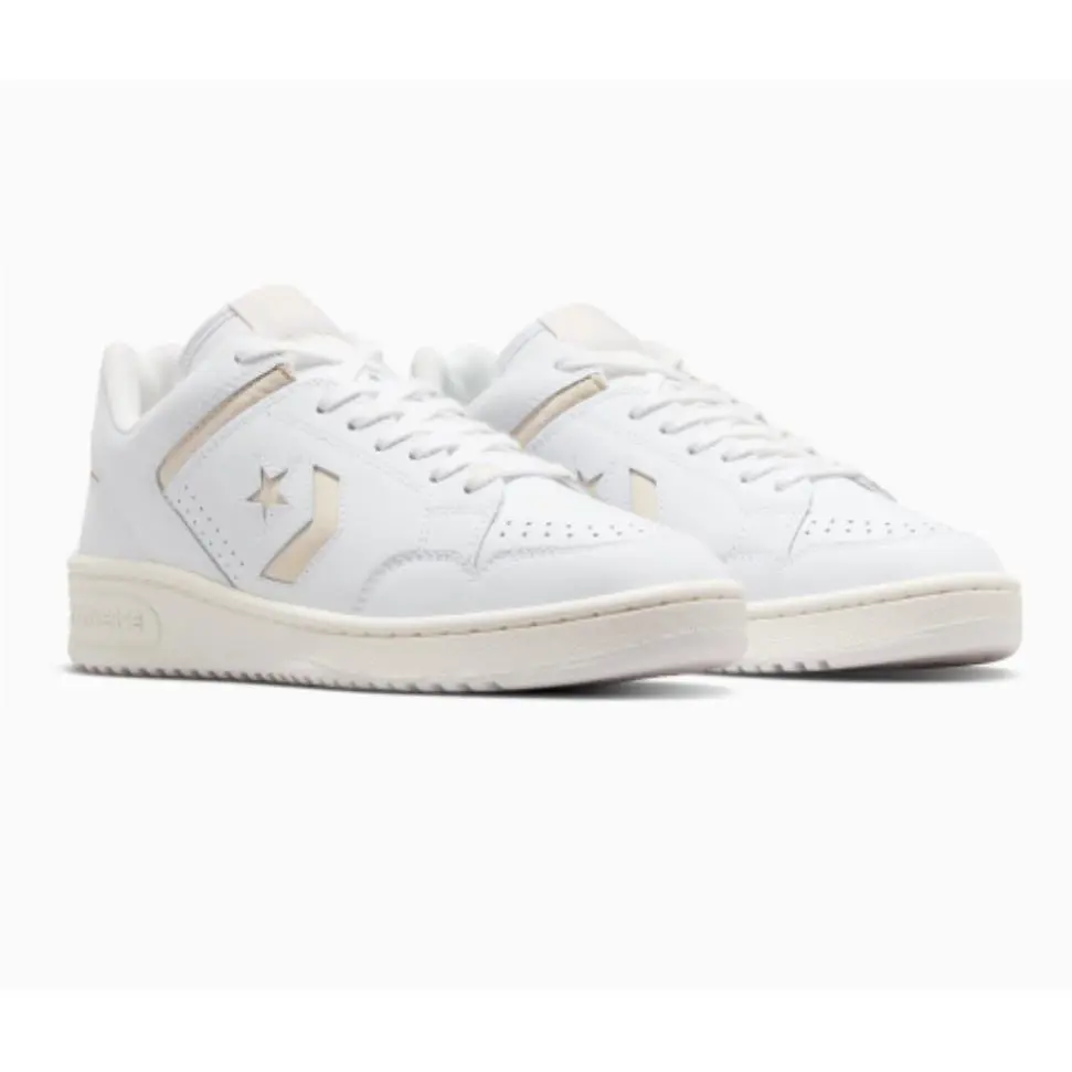 Converse Men`s Weapon Leather Shoes White / Egret A11574C i - White/Egret