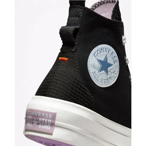 Converse shoes - Converse Chuck Taylor Lift Hi - 572420C - Black/Pixel Purple 8