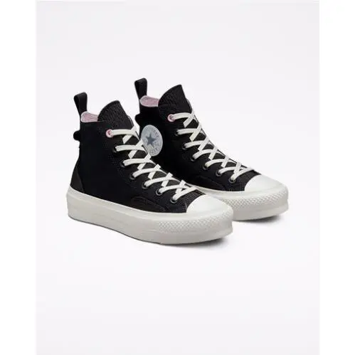 Converse shoes - Converse Chuck Taylor Lift Hi - 572420C - Black/Pixel Purple 5