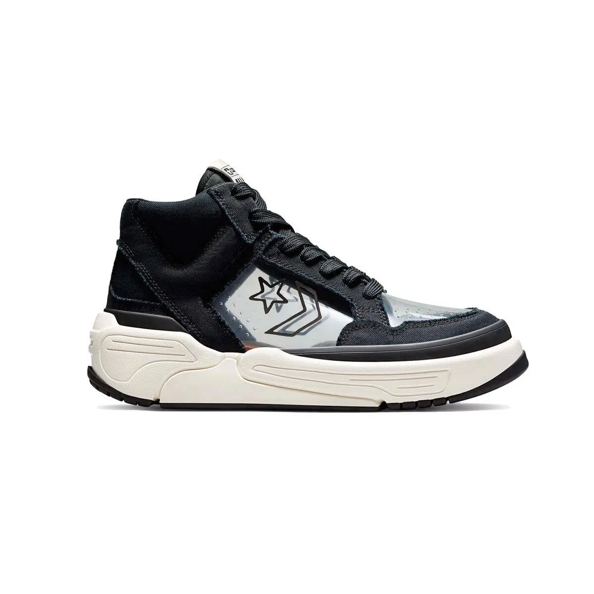 Converse shoes - A00715C - A00715C - Black/Clear/Rutabaga 4