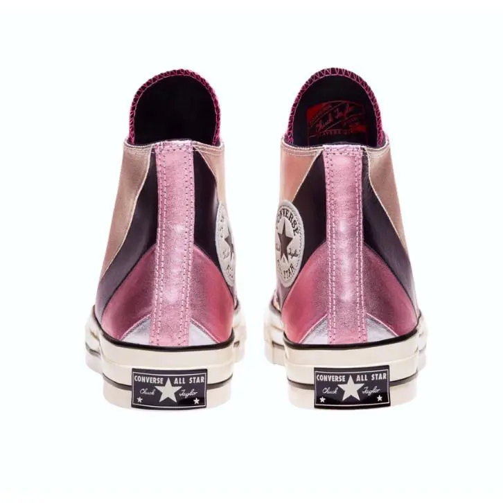 Converse shoes - Converse Chuck Taylor 70 Hi - 565866C - Pink, Platinum, Fuschia, Gold, Orange, Manufacturer: Egret/Multi/Multi 3