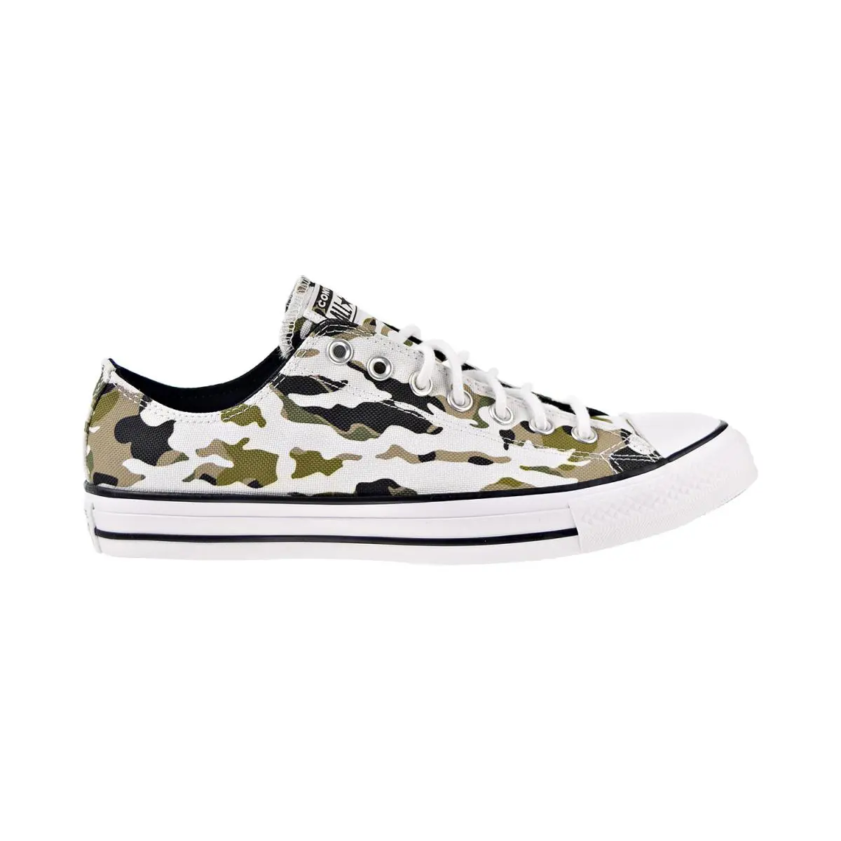 Converse Chuck Taylor All Star Camo Men`s Shoes Vintage White-black 166177F