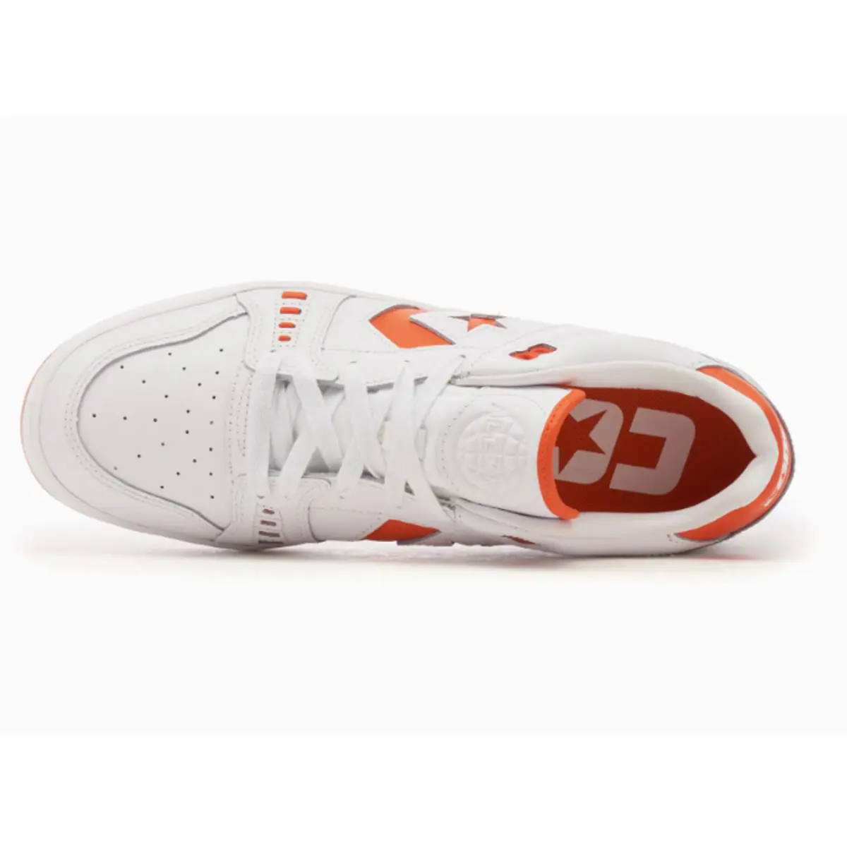 Converse shoes - White/Orange 2