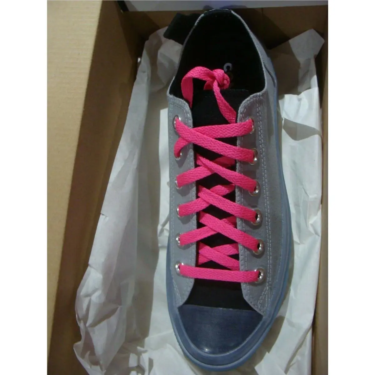 Converse shoes - ASH STONE/BLACK/HYPER PINK 1