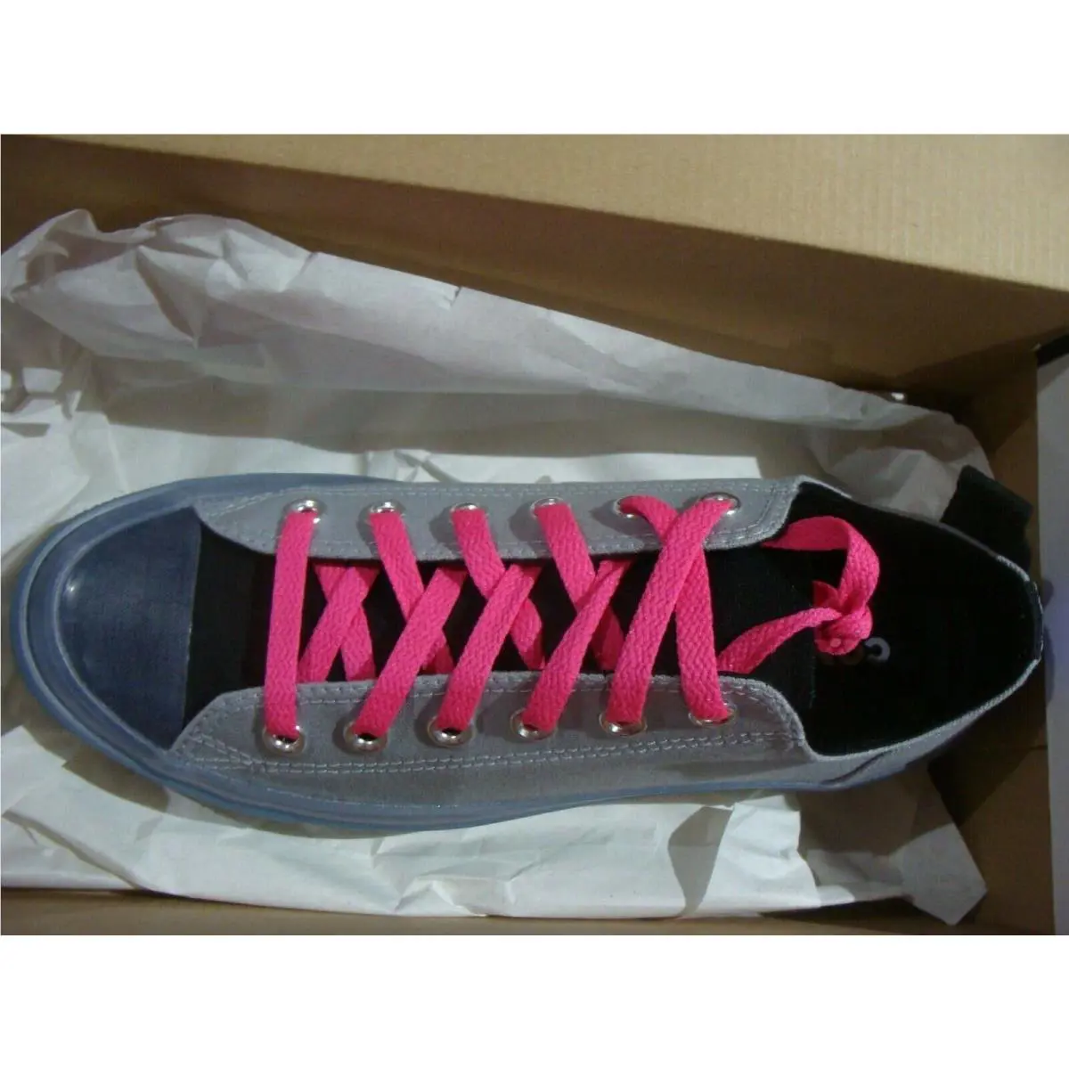 Converse shoes - ASH STONE/BLACK/HYPER PINK 2
