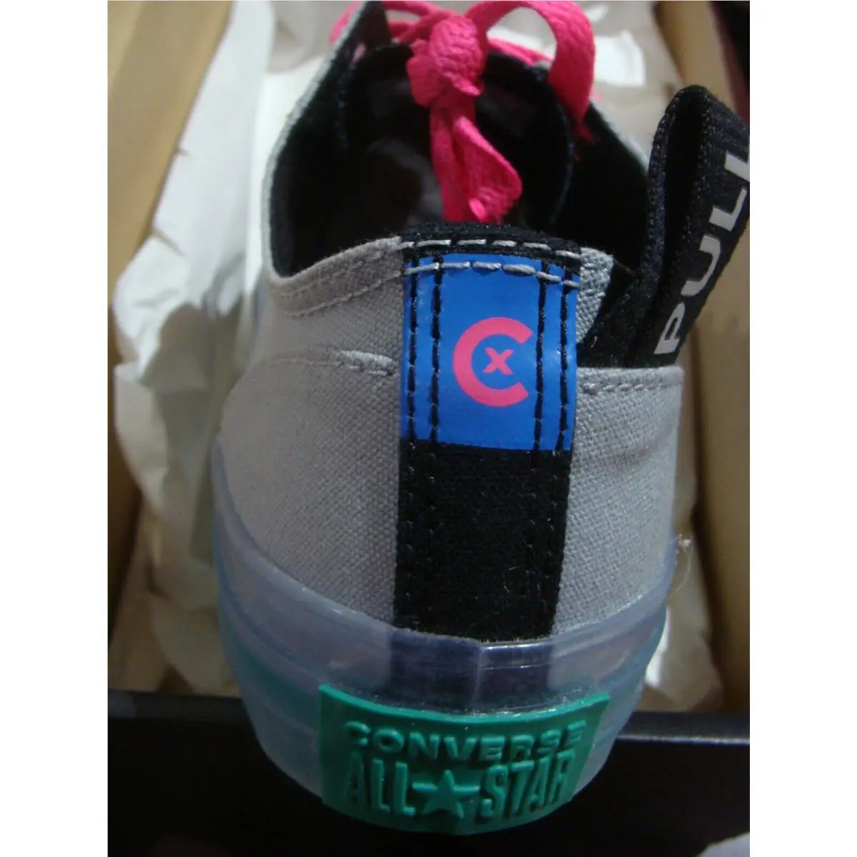 Converse shoes - ASH STONE/BLACK/HYPER PINK 3