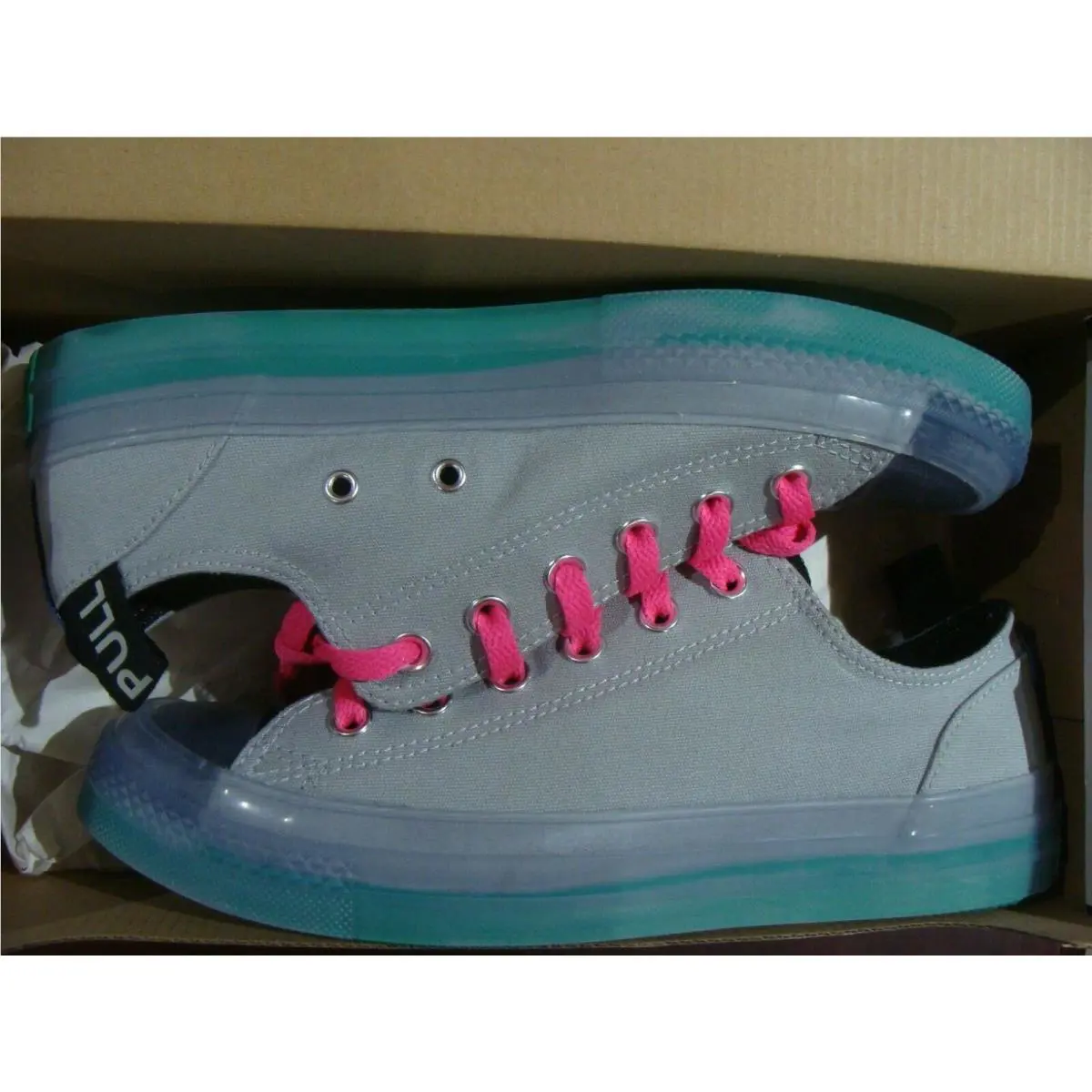 Converse shoes - ASH STONE/BLACK/HYPER PINK 6