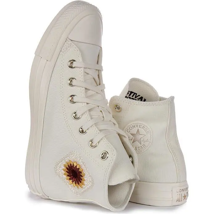 Converse shoes - Egret, Egret, Light Gold 5