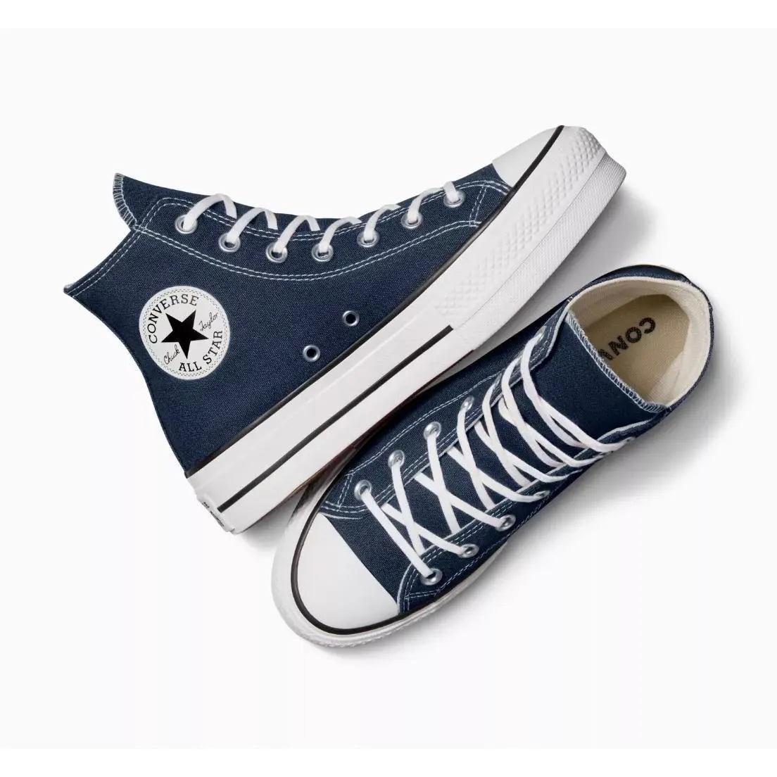 Converse shoes - Converse Chuck Taylor All Star Lift - Navy Blue, Manufacturer: Navy/White/Black 4