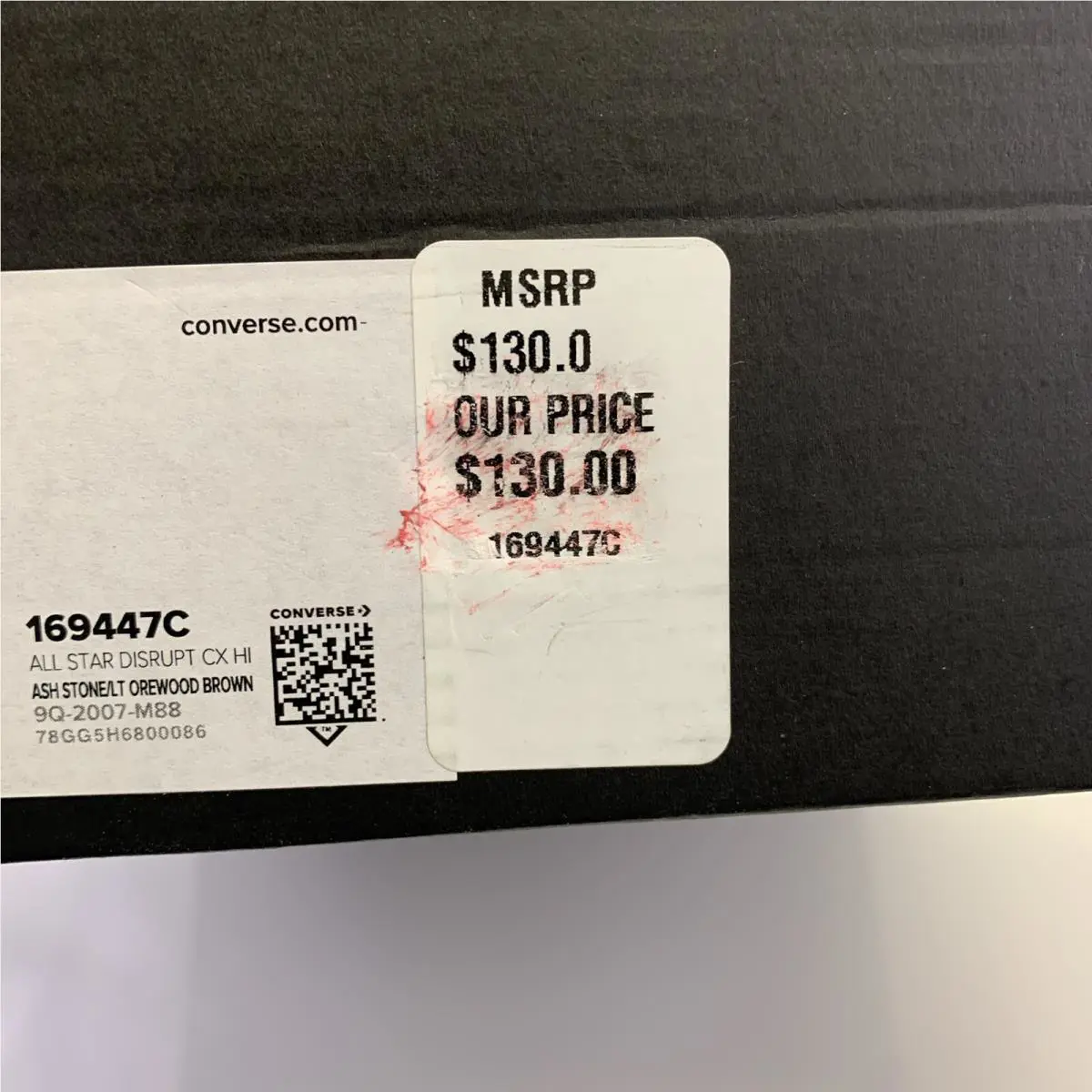 Converse shoes - Converse ALL STAR DISRUPT CX - 169447C - Gray 8